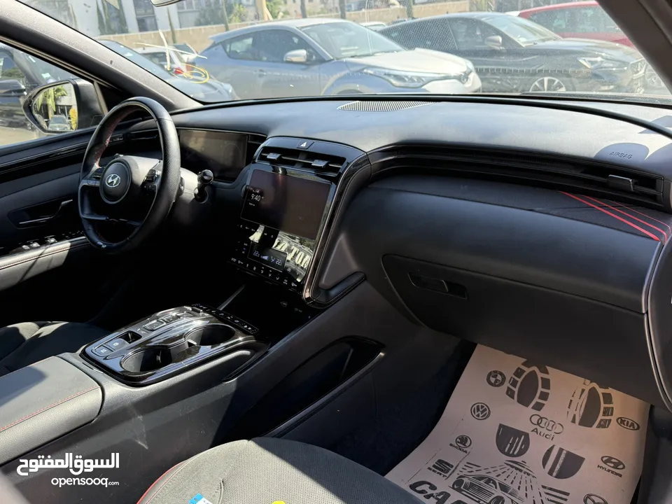 هونداي توسان NLine ترخيص 2022 محرك 1600 هايبرد plug in/يقطع على الشحنه 65 كيلو متر