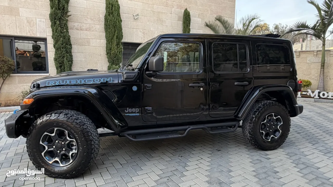 جيب رابيكون ترخيص 2022 محرك 2000 هايبرد plugin/يقطع على الشحنه 30 كيلو 375 حصان