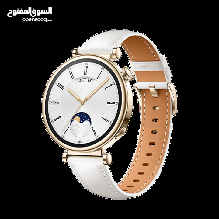 HUAWEI WATCH GT5 WHITE (41M) NEW /// ساعة هواي جي تي 5 لون ابيض مقاس 41 ملي الجديد