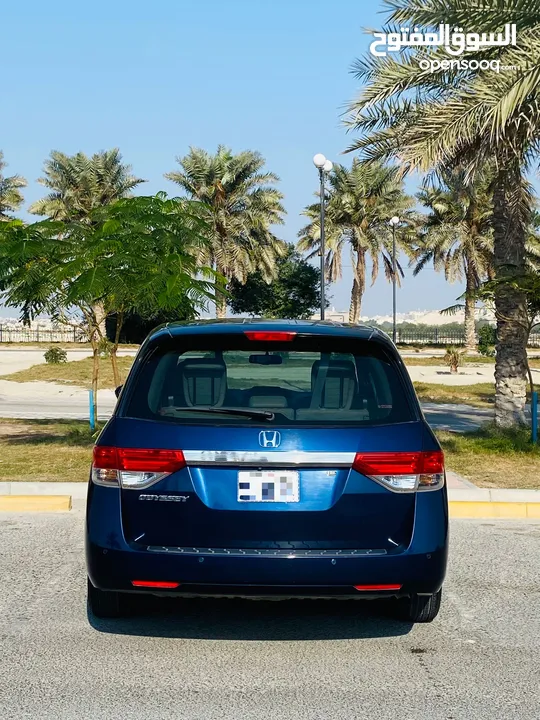 HONDA ODYSSEY 2015 BLUE