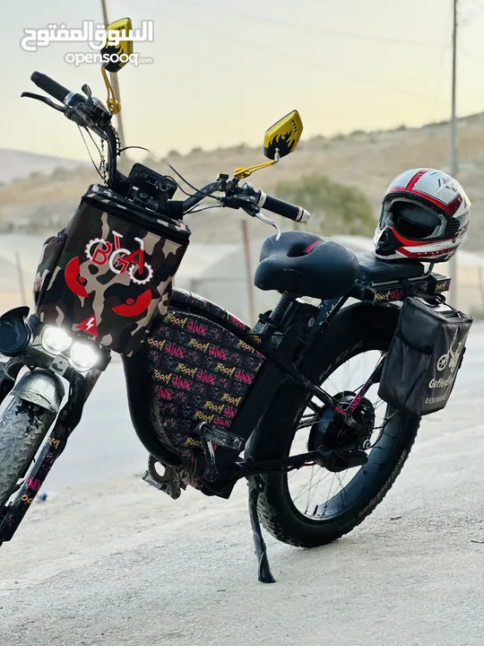 دراجه كهربائية بمحرك 3000 Turbo تيربو
