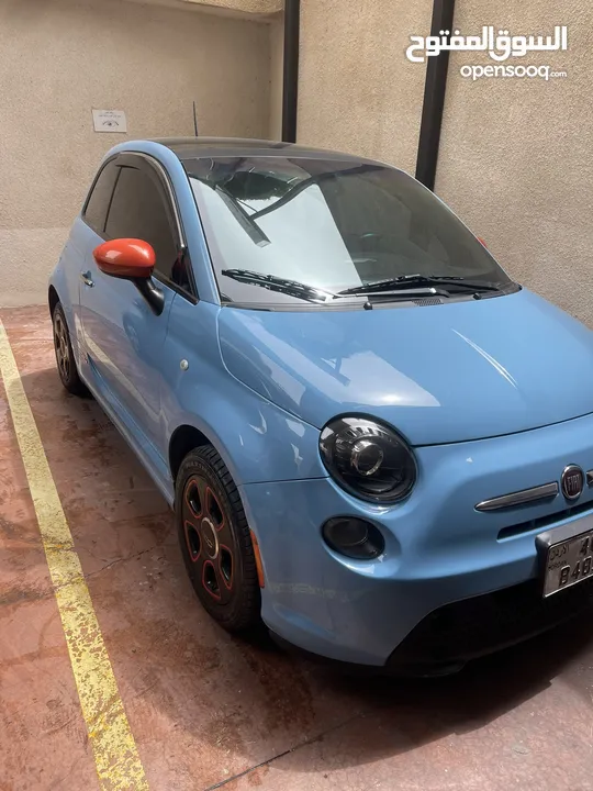 فيات 500e  2015فل كامل بانوراما sport package