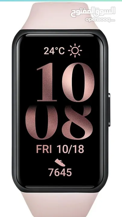 ساعة هونر أو اونر باند 6 الذكية الممتازه بسعر ميتفوتش+ استراب هديه   Honor Band 6