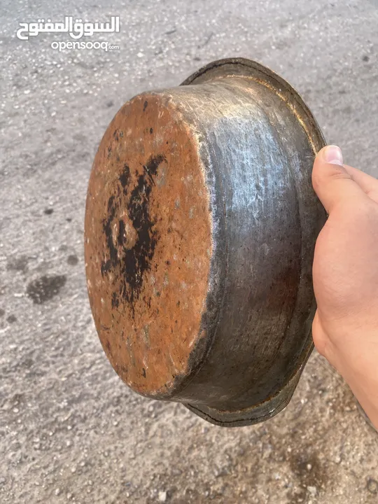 صواني نحاس احمر قديم