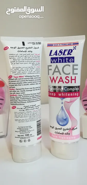 غسول الوجه + جهاز سنفره و تنظيف البشره تنظيف البشره جهاز السنفره 5 رؤوس