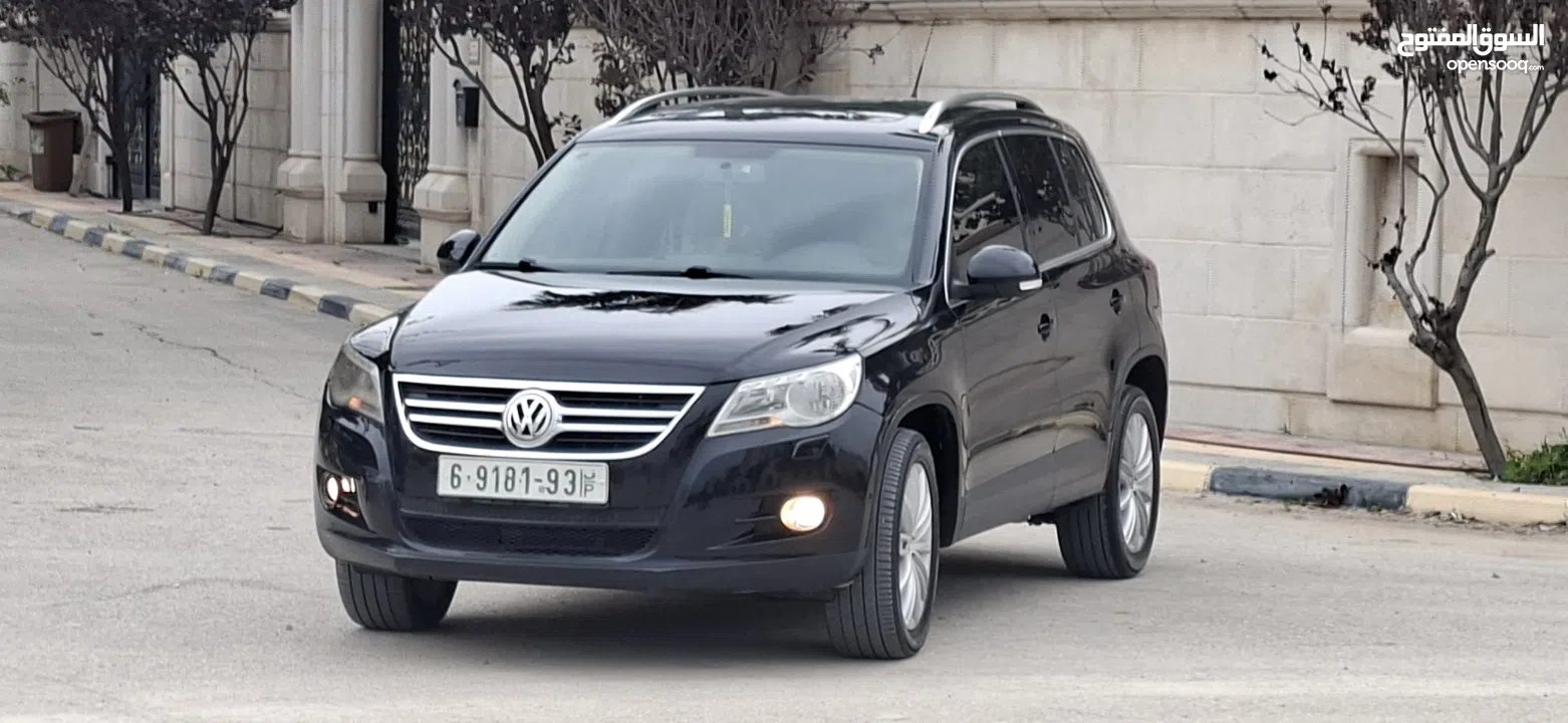 جيب تيجوان موديل 2010-اتومتيك-ماتور 2000تربوا -بنزين فل فل اضافات مع فتحة سقف بنوراما-فحص شركة ونخب