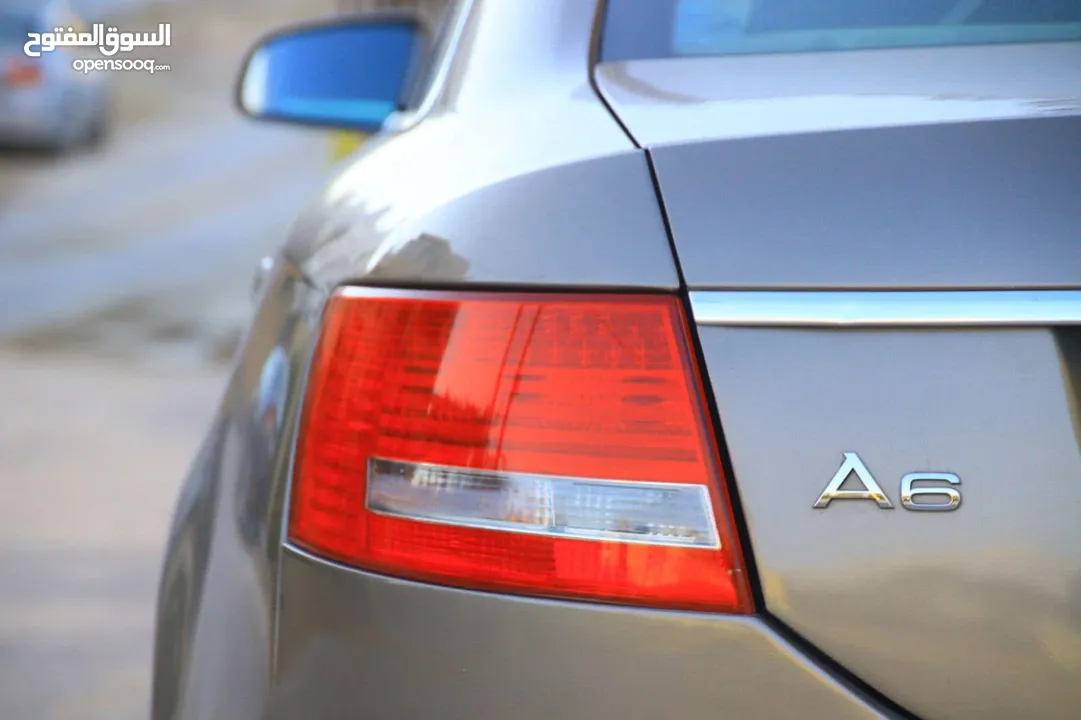 Audi A6 2009 وارد شركة نقل فل كامل فحص نظيف بسعر 7200
