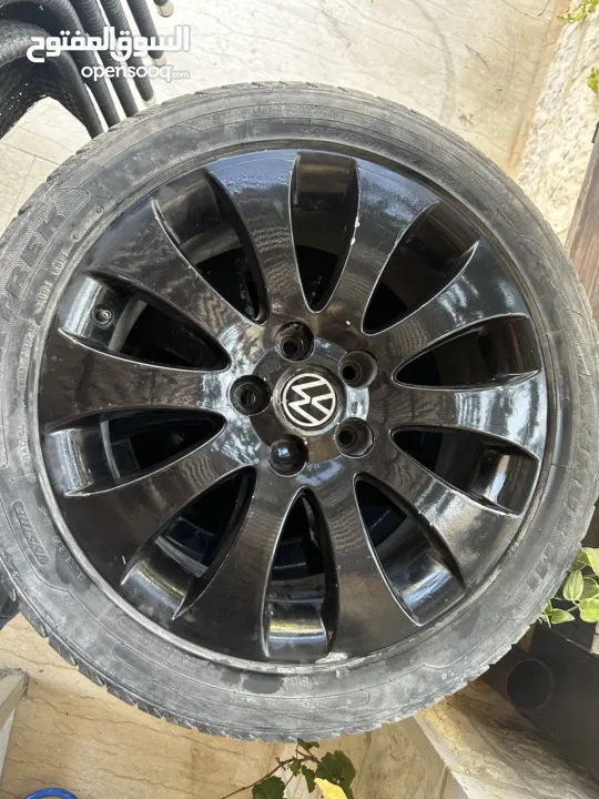 جنط مع الكوشوك الي عليه VW