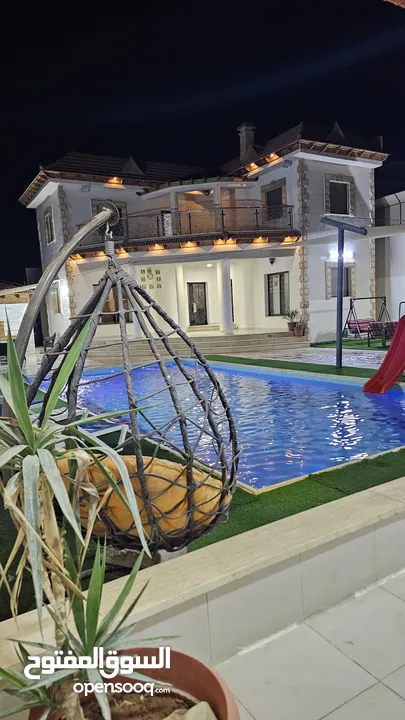 شاليه و مزرعة القمر منطقة الراما البحر الميت للإيجار