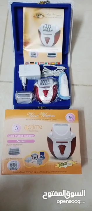 براون optima جهاز نزع الشعر النسائي 2 في 1 اوبتما راسين لجميع مناطق الجسم عع