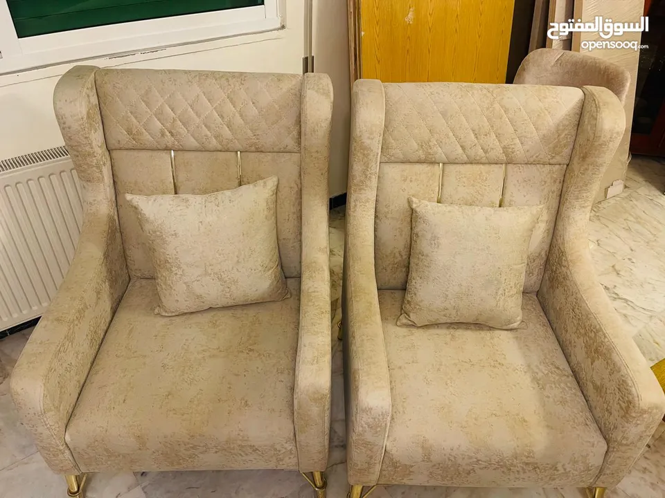 طقم كنب زان صناعة مصرية