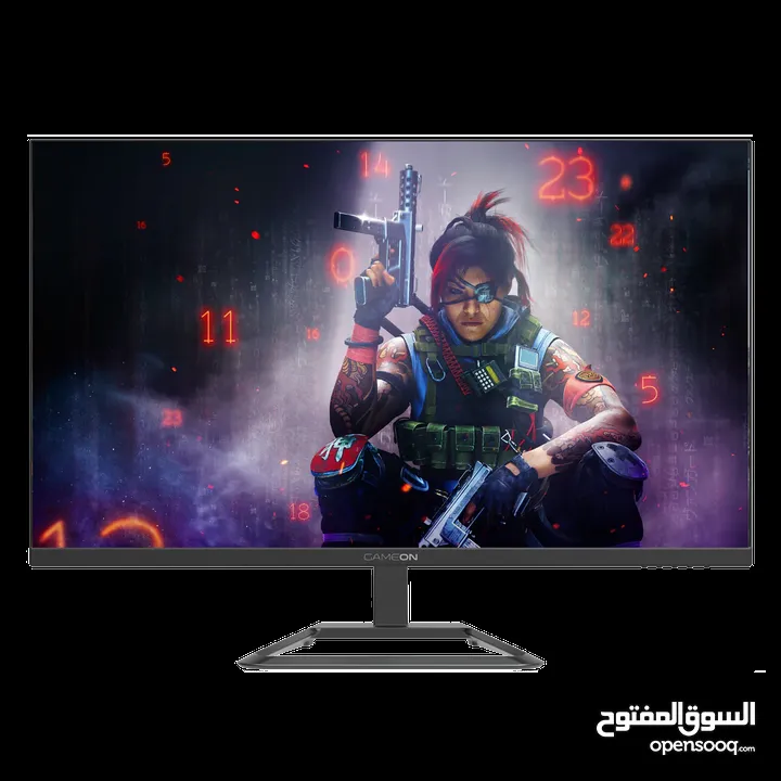 شاشة ألعاب GAMEON GOP32FHD240VA مقاس 32 بوصة FHD، 240 هرتز، 1 مللي ثانية (1920 × 1080) مسطحة مع G-Sy