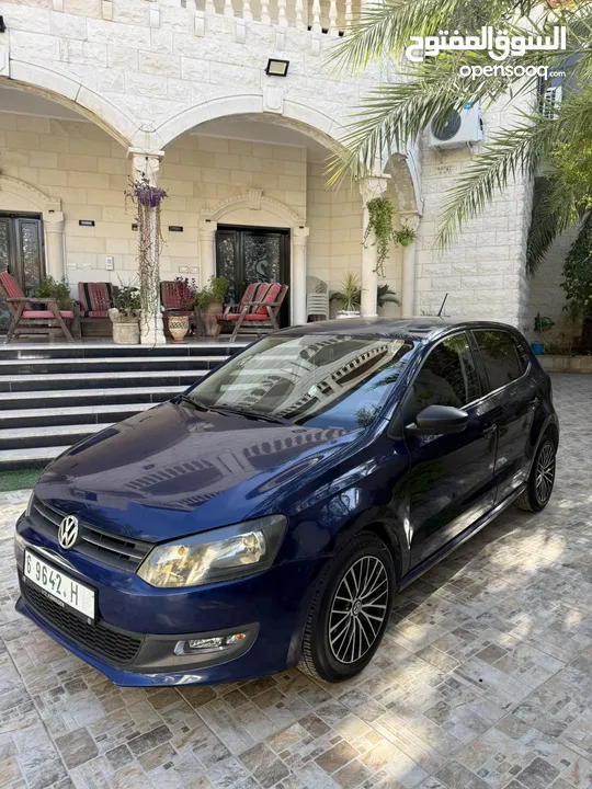 فقط 47 الف كاش بولو 2012 اتوماتيك اصل سيارة ما الها بنظافة بالضفة فل اضافات ترخيص تامين سيارة لعبة