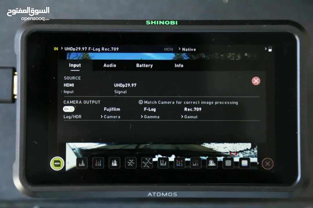 شاشة لكاميرا التصوير الاحترافيه شركة Atomos