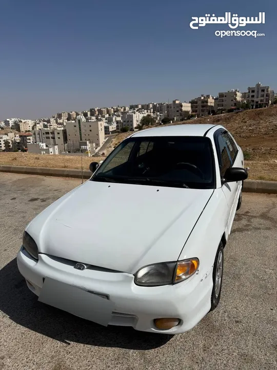 هونداي أكسنت 1998 للبيع كاش فقط  فحص 4 جيد بحالة الوكالة
