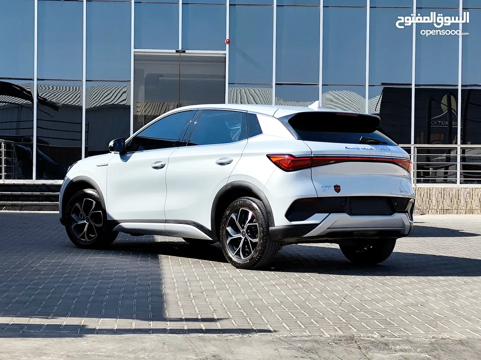 تم وصول BYD YUAN PLUS البطارية الكبيرة فحص كامل لون سلفر مميز بي واي دي يوان بلس عداد قليل