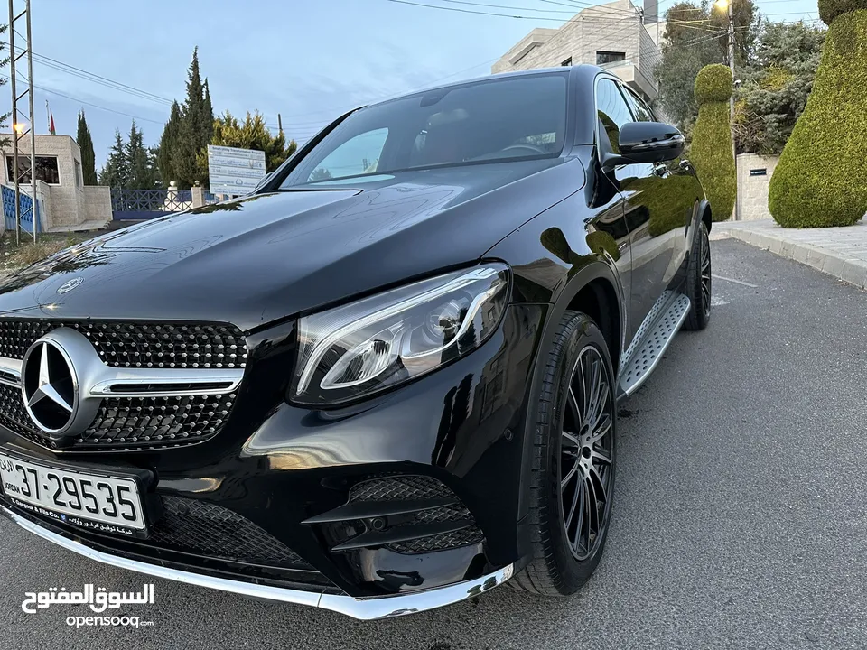 مرسيدس Glc 350e coupe 2019 وارد الشركة غرغور في حالة الوكالة وكفالة البطارية من الشركة لحد الآن