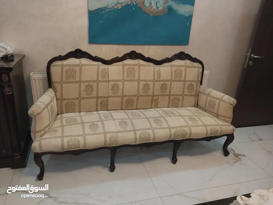 كنب ثلاثية عدد 1 حفر وزان تفصيل للبيع