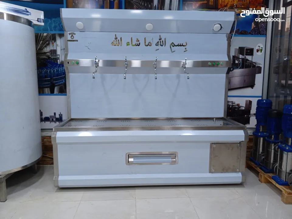 بلوتو لتجاره وتجهيز محطات تحليه وتنقيه المياه ومصنع كاسات الماء تعبئة وتغليف بكل انحاء المملكه
