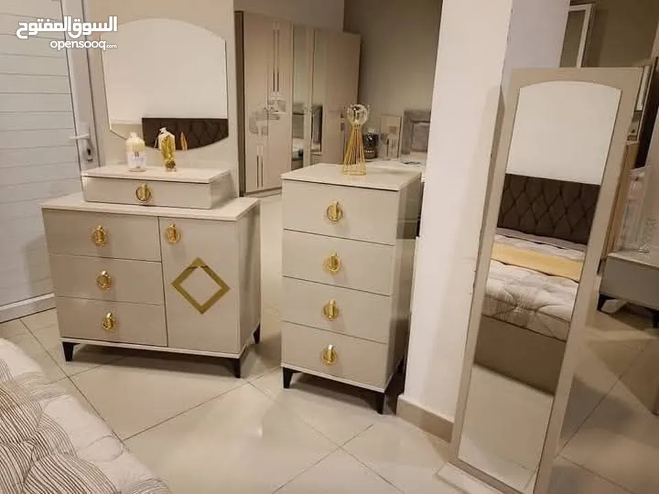 "نصمم لأجلك أثاثًا يجمع بين الأناقة والراحة غرفة نوم لاتيه  18+ملحق بسعر خراااافي