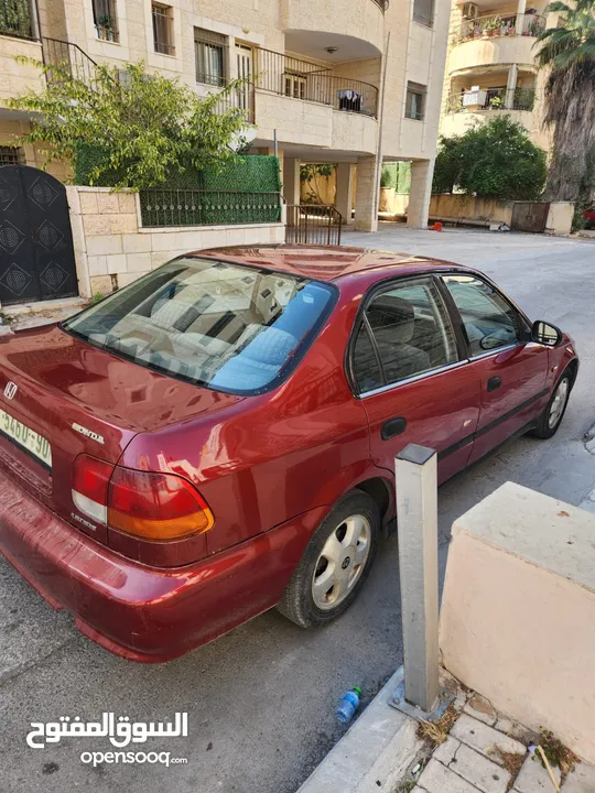 هوندا سيفيك 1999 للبيع يد أولى جير عادي بحاله ممتازه من الداخل والخارج