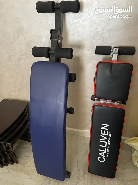 بنش معدة مائل وبنش متحرك
