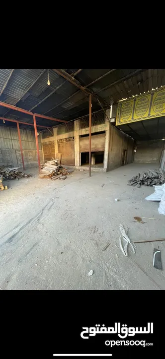 مخازن وساحة للإيجار كهرباء صناعي منطقة ابو علندا