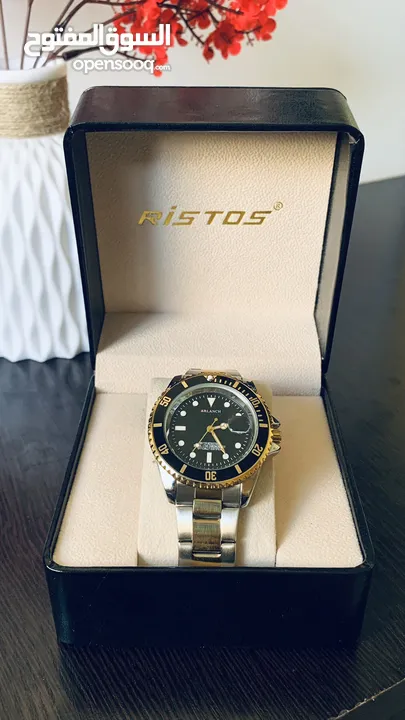 ساعة فخمة (جديدة )عقارب نوع ARLANCH تقليد لل Rolex