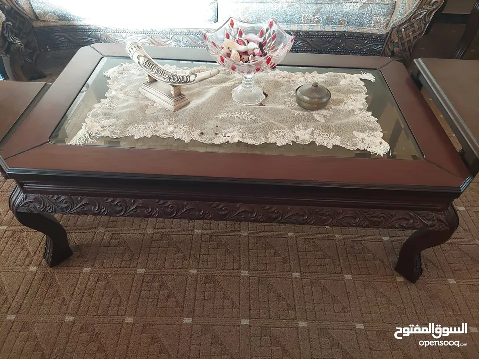 طقم كنب خشب زان للبيع