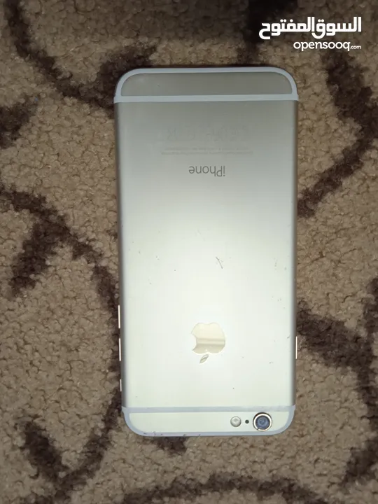 ايفون 6 للبيع بحالة جيدة بدو شاشة بطارية 100
