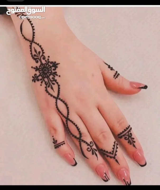 رسم حنة سودانيه سودة
