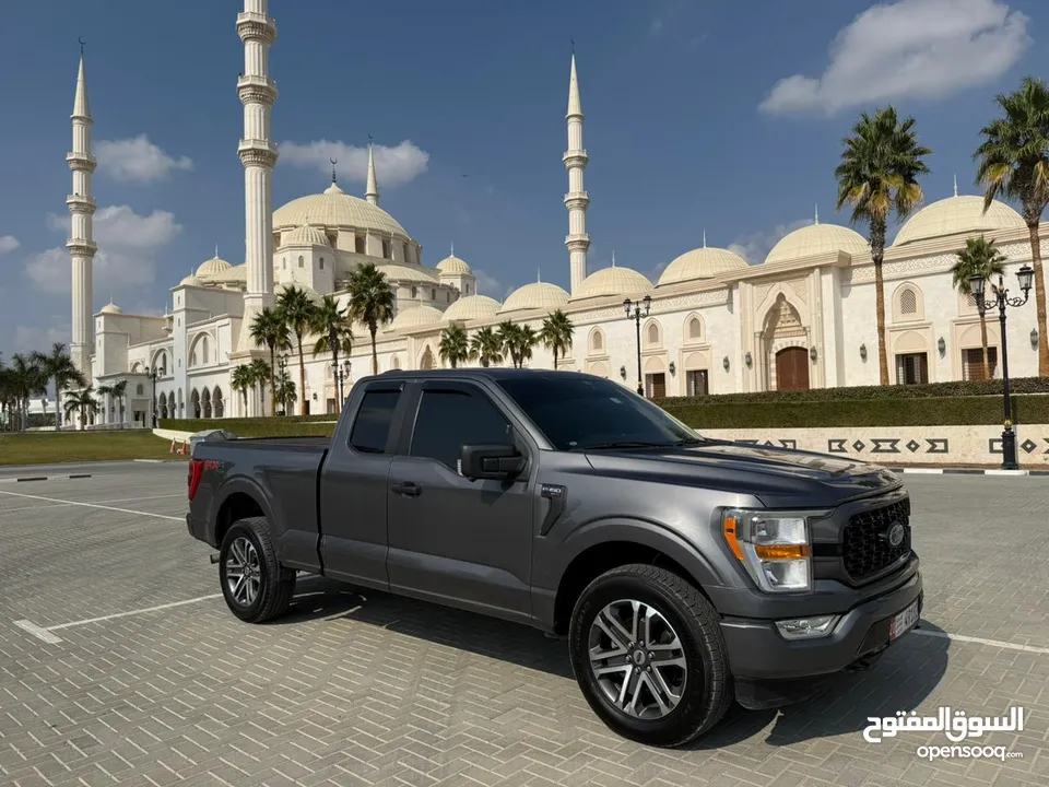 DHS 77000/= 2021 FORD F150 4X4 / فورد F150 موديل 2021 مسرفس بالكامل 4 تواير جديد مع تسجيل و تأمين