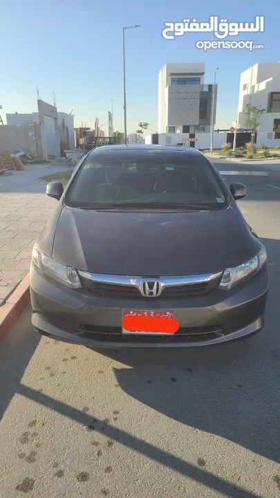 Honda civic model 2012 full options sunroof