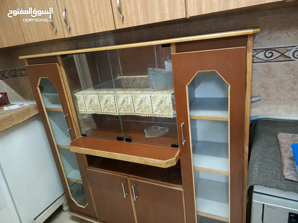 بوفة مطبخ مستعمل بحاله جيده جدا