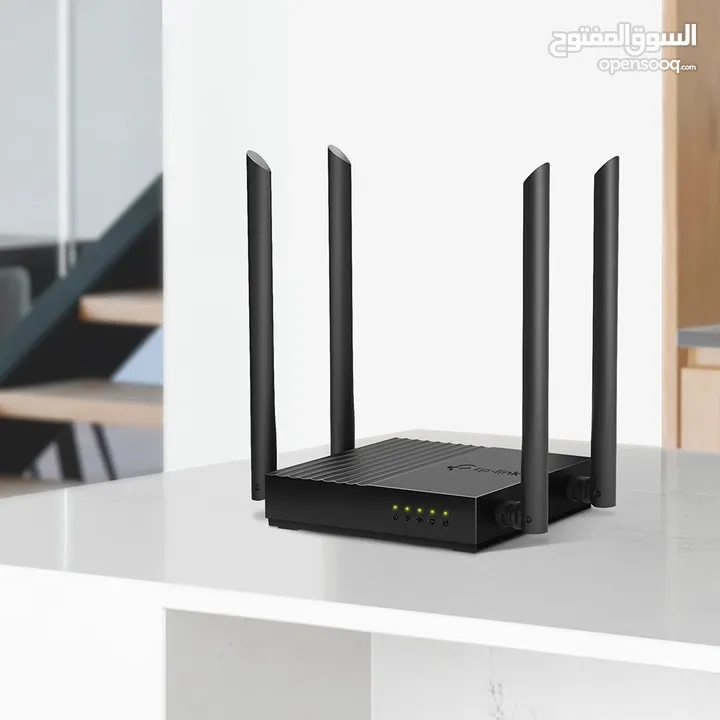 AC1200 Wireless MU-MIMO WiFi Router راوتر فايبر C64