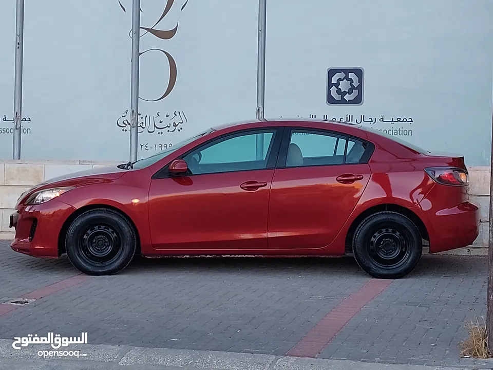 مازدا زوم 3 موديل 2014 خمري // مميزة جدآ
