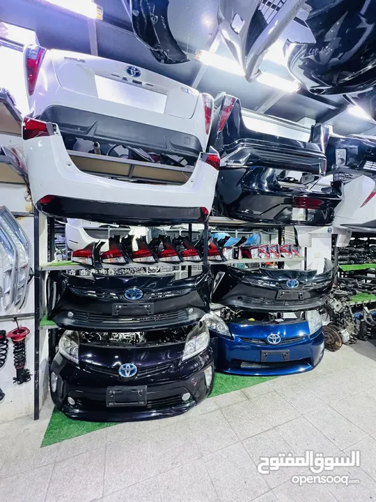 كت مراوح امامية تويوتا بريوس 2010-2015  اصلي مستعمل ياباني بحالة ممتازه Toyota Prius2010/2015