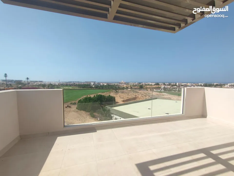 Executive class Brand New Villa at Muscat Hills, facing Golf Course.