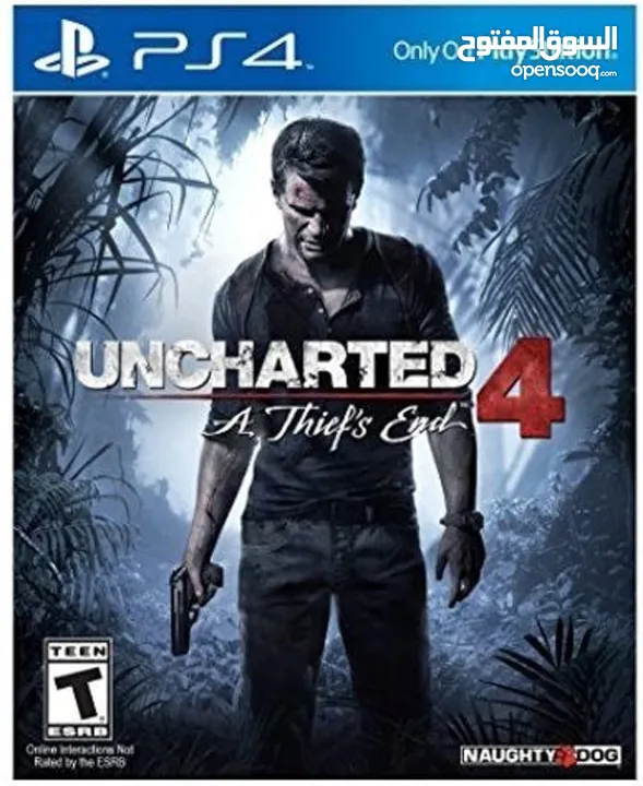 uncharted 4 and call of duty 3 gift للبيع انشارتد 4 مع كول اوف ديوتي مجانا