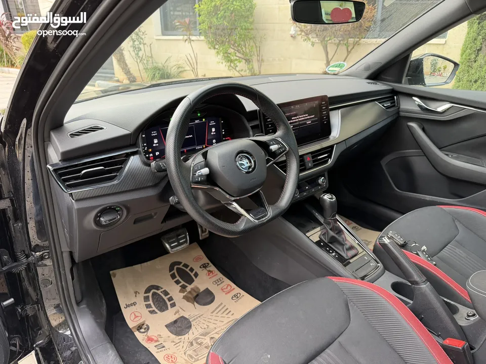 سكودا كاميك monte carlo ترخيص 2021 محرك 1500 بنزين جير أوتوماتيك 150 حصان