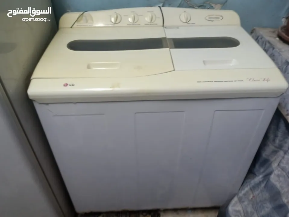 غسالات حوضين عدد 2 شغالين ميه بالميه عل فحص