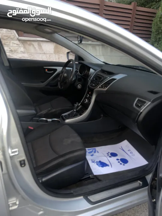 سياره هيونداي 2015 مستعملة للبيع غير مجمركه لحاملين الاعفاء الجمركي فقط