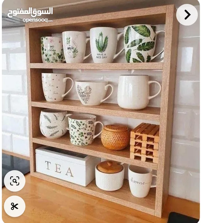 ستاند خشب سوييد للمطبخ والحمام