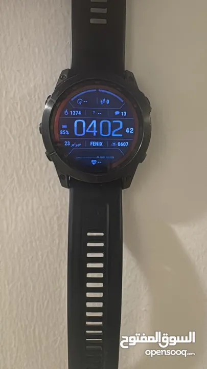 Garmin Fenix 7X Sapphire Solar فينكس 7 اكس سولر سفاير