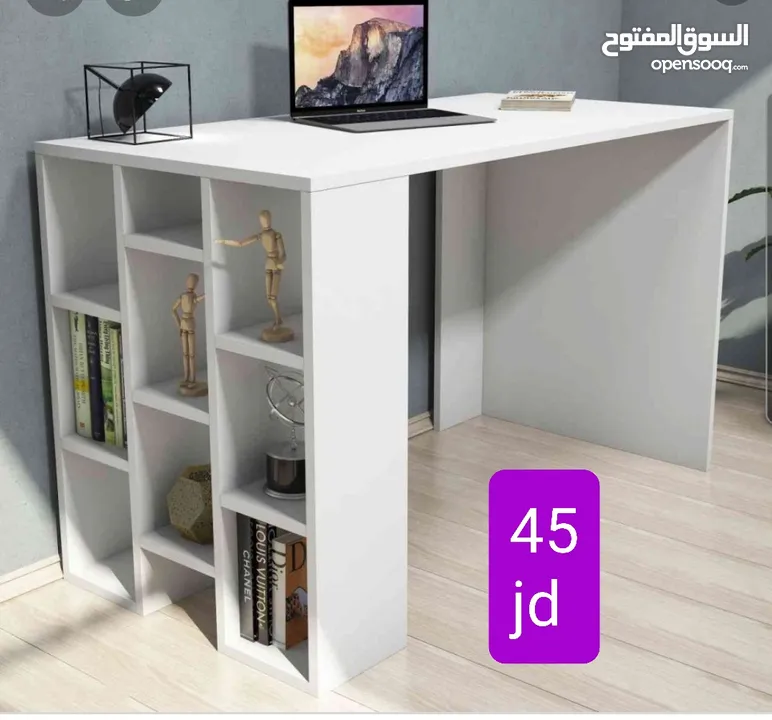 طاولات 120سم شامل التوصيل والتركيب مناسب للدراسة والعمل والجيمنج