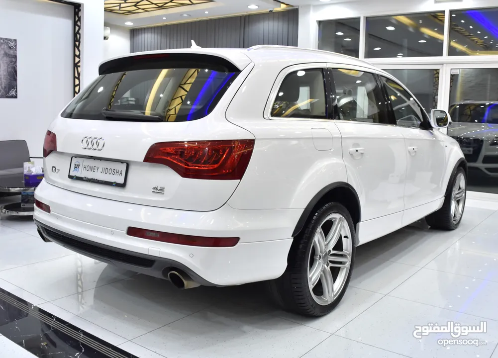 Audi Q7 S-Line 4.2L QUATTRO ( 2010 Model ) in White Color GCC Specs