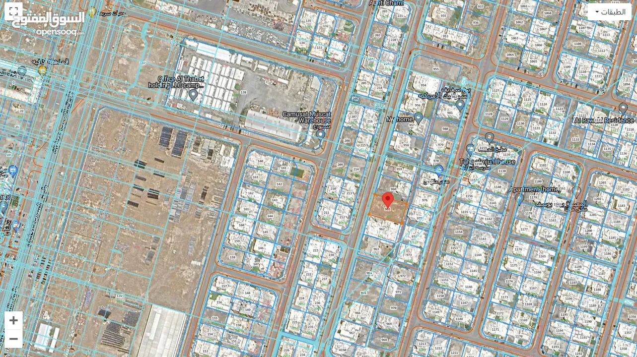 ارض سكنية للبيع ولاية السيب - المعبيلة السابعة مساحة الارض: 1000 متر سعر الأرض: 105 ألف ريال عماني