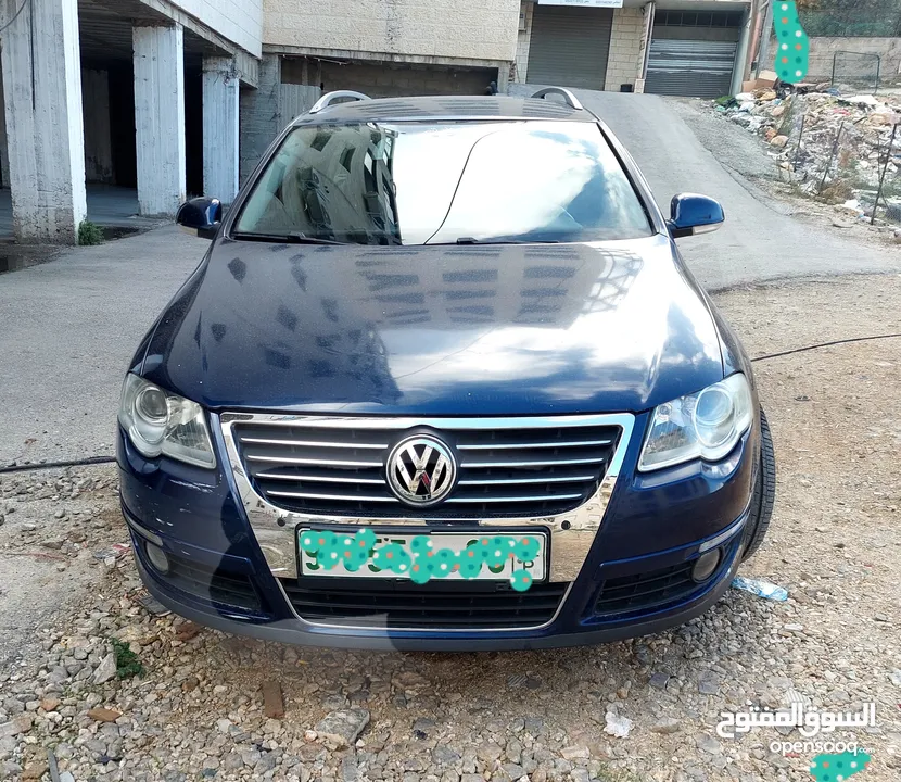 فولسفاجن باسات ستيشن 2009 5 ركاب واسعة في الداخل كذلك الديه كبيره