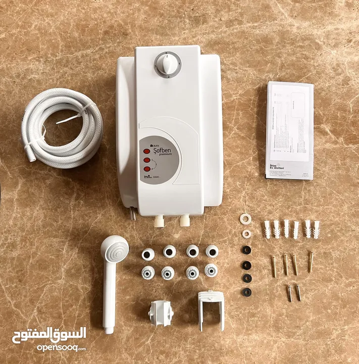 كيزر ماء فوري كهرباء تركي انفيرتير اصلي مع كفالة 3 سنوات