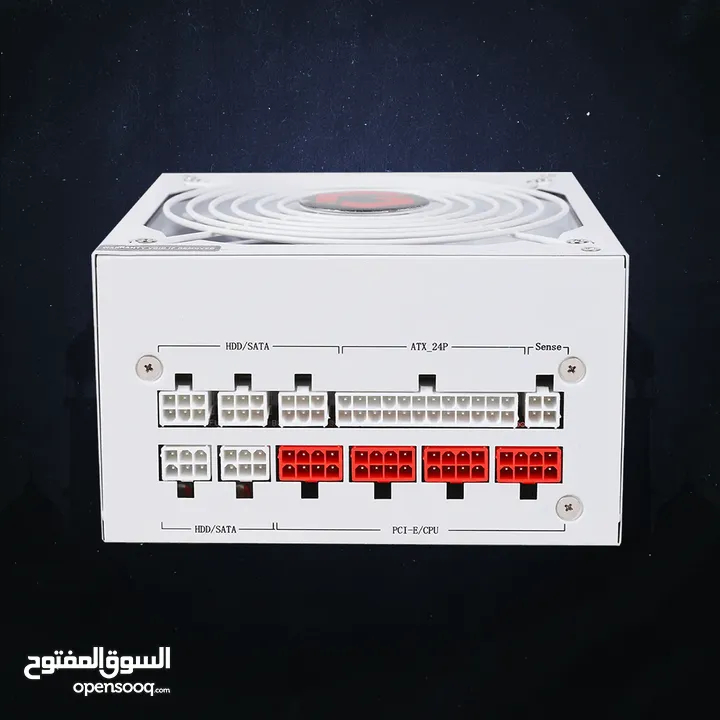 GAMEON Spy2 ATX 850w White Power Supply - باورسبلاي ابيض من جيم اون !